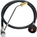 5430 Grill Stove Regulator with 5 FT Propane Adapter Hose Replacement for Coleman Propane Stove, Compatible with 5442, 5413,5444, 5453, 5466, 5469,5420A Coleman Propane Camping Grill/Stove Accessories