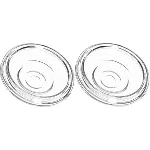 2PCS Wearable Pump Liquid Silicone Replacement Accessory Large Comfortable Flange Inserts for Breast Pump S9 S10 S12 Kmaier Luxlady (24mm)