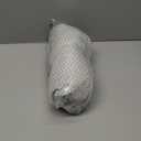 Love&go Soft Pillow Attached 2-in-1 Shopping Cart and High Chair Cover for Baby, Cotton Padded Cart Cover, Fold'n Roll Style, Portable with Carry Bag (Gray Chevron)