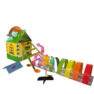 Usakiibebe St Patrick's Day Leprechaun Trap Kit - St. Patricks Day Decorations Leprechaun Trap Crafts Kit for Kids St Patricks Day Party Supplies (Rainbow Box)