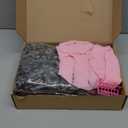 WooWee Kids Girl 100 Days of School Costume, Old Lady Costume for Kids, Halloween Cosplay Dress Up (5-7 Y, Pink)