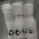 Crew Socks for Women & Men, 6 Pair Cute Cotton Casual Calf Socks Breathable Soft Above Ankle Socks, Size 5-10 (White)