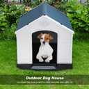 FDW | Dog House | 28" L x 26" W x 28" H | Blue