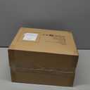 Delamu 2 Set Pantry Organizers and Storage, Trash Bag Holder Under Sink Organizer for 4-13 Gal Bags, Trash Bag Dispenser with Bamboo Top for Onion, Potato, Garlic, Clear (11-7/32"L*7" W*7-1/8"H)