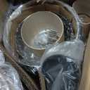 GreenLife 16 Piece Nonstick Cookware Set, Soft Grip Non-Toxic PFAS-Free Ceramic Pots & Pans, Dishwasher & Oven Safe, Frying, Sauce, Saute, Utensils, Glass Lids, Stay-Cool Handles, Wobble Free, Gray (Quartz Grey)