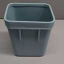 LALASTAR Compost Bin Kitchen, Small Compost Bin for Kitchen, Countertop Compost Bucket with Lid, Odorless Hanging Trash Can for RV/Office/Dog, Mini Food Waste Bin for Countertop, 3L/0.8 Gal, Blue