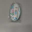 Royal Angels Upgraded 6 in 1 Baby Nail Trimmer with Labeled Case, 4 Colored Pads for Newborns to Toddlers, Whisper Quiet Electric Nail File with LED Light, Safe Manicure Set for Families (Babyblue) (8 Piece Set)