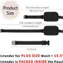 VOROLO Fanny Pack For Women And Men Crossbody Bag Belt Bag with Adjustable Strap Graduation Gifts Light Blue