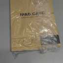 SUPFINE for 10.2 Inch iPad 9th Generation Case 2021, with [ Glass Screen Protector ]/ iPad 8th/7th Generation Case 2020/2019, Slim Stand Translucent Back Shell Cover, White