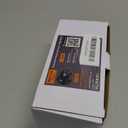 BESTTEN Keyed Entry Door Knob, Entrance Door Lock, Standard Ball, All Metal, Matte Black