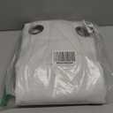 H.VERSAILTEX Linen Curtains Nickel Grommet Natural Linen Semi-Sheer Curtains 2 Panels Privacy Added Premium Soft Rich Material Drapes for Bedroom/Livingroom - 52x96 - Inch - Linen