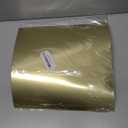 18 Sheets Gold Foil Metallic Cardstock Shimmer Thick Paper, 12x 12" 250GSM Shimmering Paper Reflective Sheet for Cardmaking Scrapbook Poster Cardboard Party Decor DIY Craft