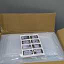 Attelite Shoe Box Organizer,Set of 6,Stackable Plastic Shoe Box with Clear Door, Shoe Storage Box Containers,For Display Sneakers,Easy Assembly,Fit up to US Size 12(13.4x 10.6x 7.4) (XL-6-pcs)