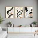 kennethan Picture Frame, Wall Gallery Poster Frames, Horizontal or Vertical Wall Mounting (Gold, 12x18-3 Pack)
