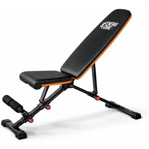 Adjustable Workout Bench for Home Gym Foldable Weight Bench Incline Decline Flat for Full Body Strength Training | Compact Exercise Bench for Dumbbell & Fitness Workouts by Energi Core