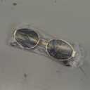livho 2025 Trendy Oval Sunglasses - Stylish Polarized Shades for Everyday - Retro Metal Frames