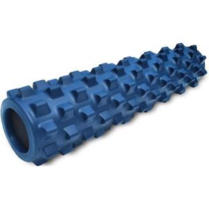 RumbleRoller Original Textured Foam Roller - Deep Tissue, Self Myofacial Release Massage Therapy Roller