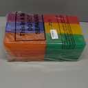 Fainne 36 Pcs Plastic Pencil Case Bulk Plastic Pencil Boxes Frosted Pens Holder with Hinged Lid and Snap Closure for Stationery Organizer School Office (Morandi Color)