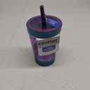 Contigo Kids Spill-Proof 14oz Tumbler with Straw and BPA Free Plastic, 2 Pack Juniper Robots & Blueberry Cosmos (Eggplant)
