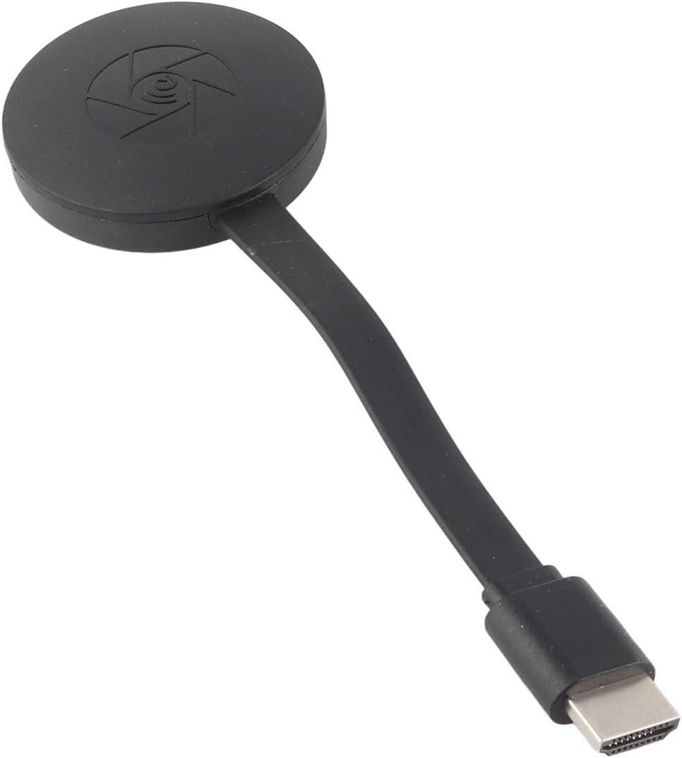 FAUOSWUK Wireless Display Adapter 4K 5G, Display Dongle Adapter, Wireless Transmitter, Plug Play Video Streaming from Laptop, PC, Smartphone to HDTV, Projector, Monitor