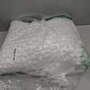 SUPA MODERN Cooling Bed Pillows for Sleeping 1 Pack Shredded Memory Foam Pillows Adjustable Cool Pillow for Side Back Stomach Sleepers Luxury Gel Pillows Toddler Pillow with Washable Removable Cover (Original White (Cooling))