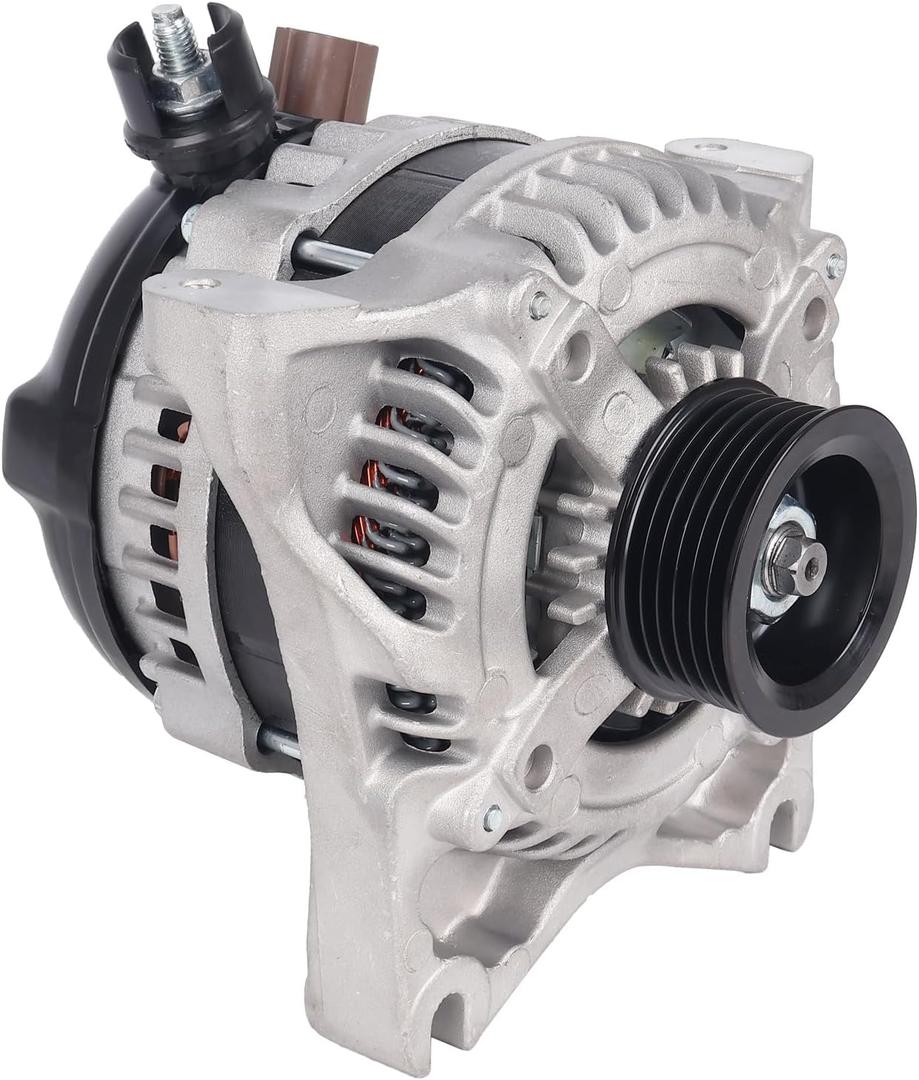 Autoround Alternator Fit for 2009-2010 Ford Expedition, 2009-2010 F-150 4.6L 5.4L, 2009-2010 Lincoln Navigator, 12V 150Amp Clockwise 6-Groove Pulley, Replace# 9L3T10300CB 11292N 104210-5970