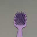 FHI Heat UNbrush Mini Detangler Brush for Pain-Free Brushing on All Wet or Dry Hair Types  Durable Duoflex Anti-Static Bristles, Lightweight Handle, Vented Mini Hair Brush (Lilac Light Purple)