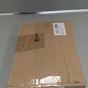 Qunclay 100 Set 1.26 Inch Metal Curtain Rings with Eyelets Curtain Hooks for Drapes and Metal Drapery Pin Drapery Hooks for Window Door Shower Bathroom Rings (Black)