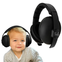Baby Headphones - Baby Ear Protection, Noise Cancelling Headphones with Adjustable Headband for Ages 0-24 Months, Black