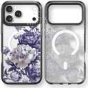 Bouvardia for iPhone 17 Case, Compatible with Magsafe, Cute Girly Design for Women, Shockproof & Aesthetic, Floral: Flowers Blossoming