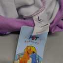 KOOLTAIL Dog Hoodies, Soft Dog Sweater, Spring Dogs Coats, Warm Fleece Pet Clothes Hooded Sweatshirt with Pocket for Small Medium Large Dogs Cats Boys Girls, Holiday Flower Purple L