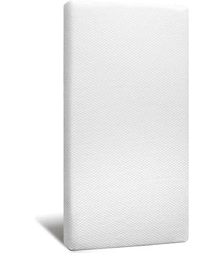 BABELIO Breathable Crib Mattress, Dual-Sided Memory Foam Toddler Mattress
 51.97x27.56x1
