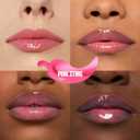 MAYBELLINE Lifter Gloss Lifter Plump, Plumping Lip Gloss with Chili Pepper and 5% Maxi-Lip, Pink Sting, Sheer Bubblegum Pink, 1 Count