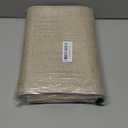 Color&Geometry Ultra-Thin Indoor Door Mat, 21"x31" Low-Profile Non-Slip Entryway Rug with Modern Geometric Texture, Washable Doormat for Entrance, Front Doors, Khaki (FOLD)