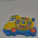 English Spanish Bilingual Learning Baby Toys 6 12 18 Months, Musical Educational Toys for Toddler 1-3, Spin Interactive School Bus Toys 1+ Year Old Boys Girls Kids Birthday