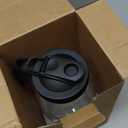 64oz Glass Pitcher with Lid, 2 Quart Mason Jar Pitchers with Lid and Spout, Wide Mouth Breast Milk Pitcher Glass Jug Sun Tea Pitchers, Cold Brew Coffee pitcher, Fridge Container for Water, Juice, Tea (Black)