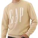 GAP mens Logo Fleece Crew Sweatshirt (Large)