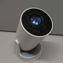 Mini Portable Projector with 4K Support, Bluetooth 5.4 WIFI6, 5watt Sound Base Speaker, 160 ANSI, Android 11, 210 Rotation , Auto Keystone Correction Video Projector HY300 ULTRA