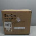 Nugget Ice Maker 44lbs/Day Countertop Ice Maker, Ice Makers with Self-Cleaning & Timer, One-Click Operation, Chewable Ice Pebble Ice Maker Machine with Scoop&Basket for Home/Kitchen/Office