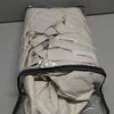 100% Blackout Shield Linen Look Textured Pinch Pleated Curtains Blackout Drapes 84 Inch Long 2 Panels Set, Cream Blackout Curtains for Bedroom & Living Room, 40" W x 84" L