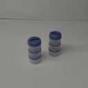 Termichy Stackable Formula Dispenser Portable Milk Powder Container, 2 Pack, Blue