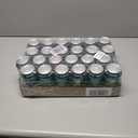 Zevia Zero Sugar Soda, Lemon Lime Twist, 12 oz Cans (24-Pack) Naturally Sweetened, Non-GMO Project Verified, Gluten-Free, Vegan (EXP 08/27/27)