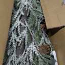 2 Pack Christmas Lighted Snow Pine Trees