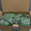 CQURE 96Pcs Eucalyptus Garland,Artificial Eucalyptus Leaves Table Greenery Garland Wreath Vines for Wedding Party Table Fireplace Wall Room Decor