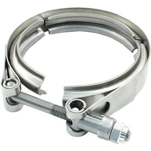 3.5 Inch V Band Clamp with Flange Male Female Stainless Steel for Turbo Exhaust Down pipes Flange Kit Racing Ford Pickup Truck Exchange Exhaust Accessories
