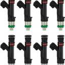 8PCS Fuel Injectors Compatible with Ford 2003 F-150, 2004 F-150 Heritage, 2003-2004 F-250 Super Duty/F-350 Super Duty, 5.4L, Replace# FJ951, 0280158044, 4L3Z9F593CA
