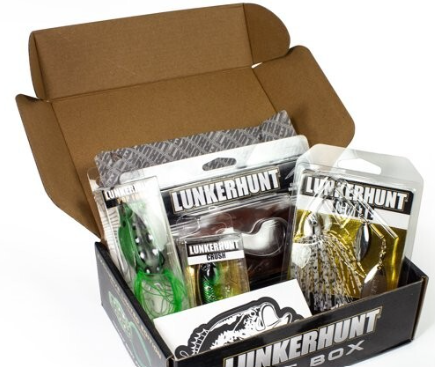 Lunkerhunt Smallmouth Bass Lunker Box fishing kit.