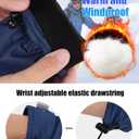 Ski Gloves Men & Women Waterproof 3M Thinsulate Winter Touchscreen Snow Gloves for Snowboard