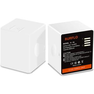 2-Pack Rechargeable Battery for Arlo Pro 5/5S 2K/Arlo Pro 3/Pro 4/Ultra/Ultra 2 Camera,Model A-4A,VMA5400 VMC4040 VMC4040P VMC5040 VMS4240P VMS4340P VMS4440P VMS4640P VMC4350B VMC4050P- 308-10069-01