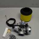 FourTrax 300 Carburetor for Honda TRX300 TRX350 Carb,Rancher 350,Foreman 400 450 with Air and Oil Filter,Cleaning Brush